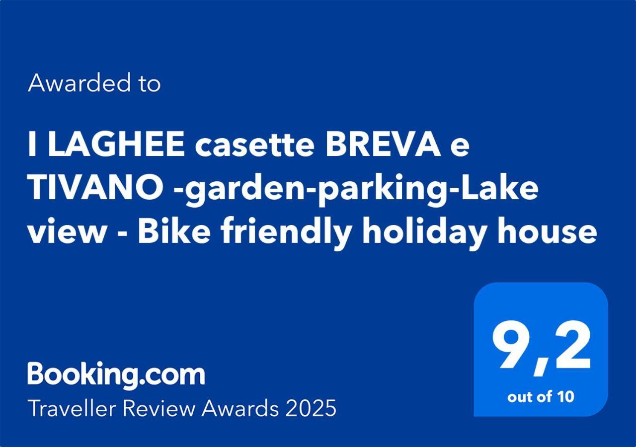 I Laghee Casette Breva E Tivano -Garden-Parking-Lake View - Bike Friendly Holiday House Colico Zewnętrze zdjęcie